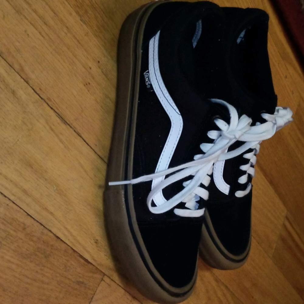 Old School Vans Pro with insole